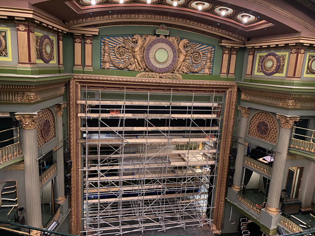 Theatre scaffolding